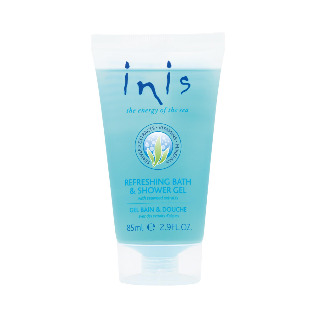Inis Je Energia T Inis The Energy Of The Sea Refreshing Bath And Shower Gel Travel Size 2.9 Fluid Ounce