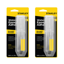 STANLEY Epoxid morskej kvality - r   chlo vytvrdzuj   ci pod vodou, odoln    voci poveternostn   m vplyvom a teplot   m - 20 g - 2 ks