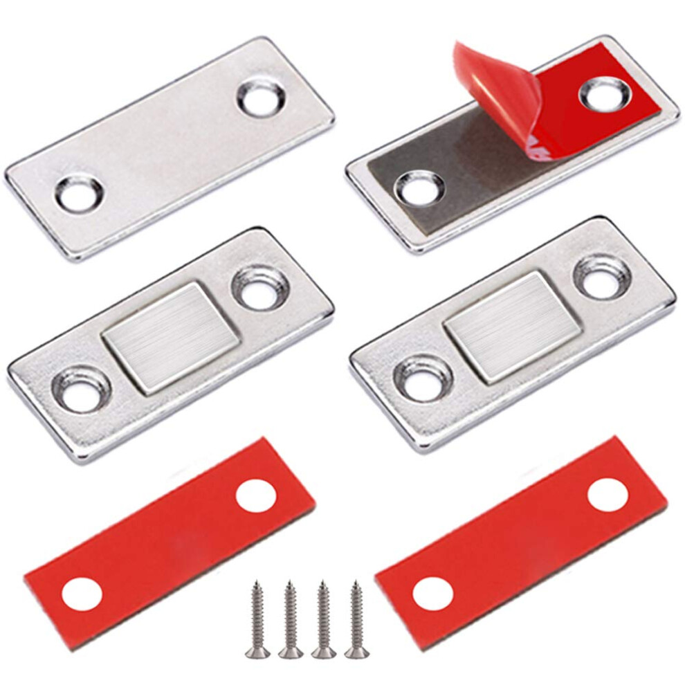 Cabinet Magnetic Catch Jiayi Ultra Thin Cabinet Door Magnetic Catch For Drawer Magnets Adhesive Cabinet Latch Magnetic Closures For Kitchen Closet Doo 611434045842