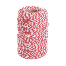 Rd och vit garn Julkranstrng 656 fot Cotton Baker's Twine Cotton Cord Crafts Gift Twine String fr Crafts Gift Wrapping Party Baking and Holida