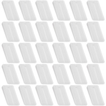 Qualihome Nylon Plastic Shim voor Niveau - Heldere Wedges voor Meubels, Toilet, Bed, Restaurant Tafel - Antislip Levelers