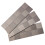 Aspecto descasque e backsplash de backsplash 12in x 4 polegadas quadradas de metal emaranhado para cozinha e banheiros (3-pacote) 1