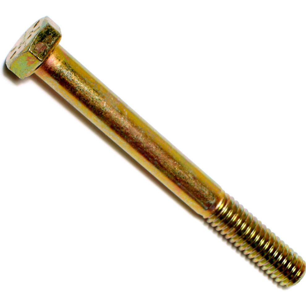 Fixation Difficile Trouver 014973251697 Capuchon Hexagonal Grossier - Grade 8 5/16-18 X 3 Pi Ces-10 Jaune-image