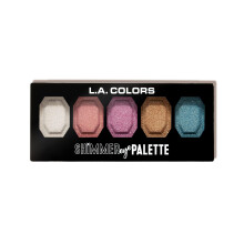 L.A. COLOURS Shimmer Eye Palette Shine a CES696-on