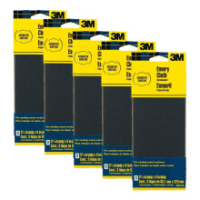 3M Gemengde Grit Schuurdoek Schuurpapier, 3,67-Inch bij 9-Inch, 3-Pack - 5931, Verpakking van 5
