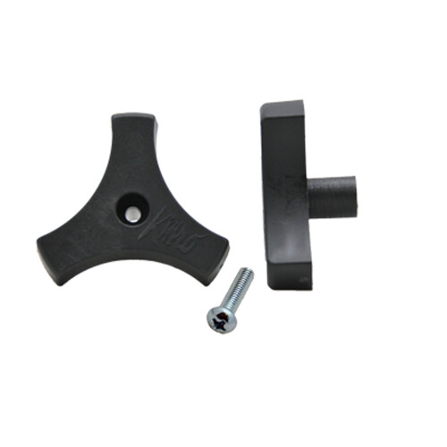 AP Products 013-512 Λαβή στροφάλου παραθύρου με βίδα 1"" / Μαύρο