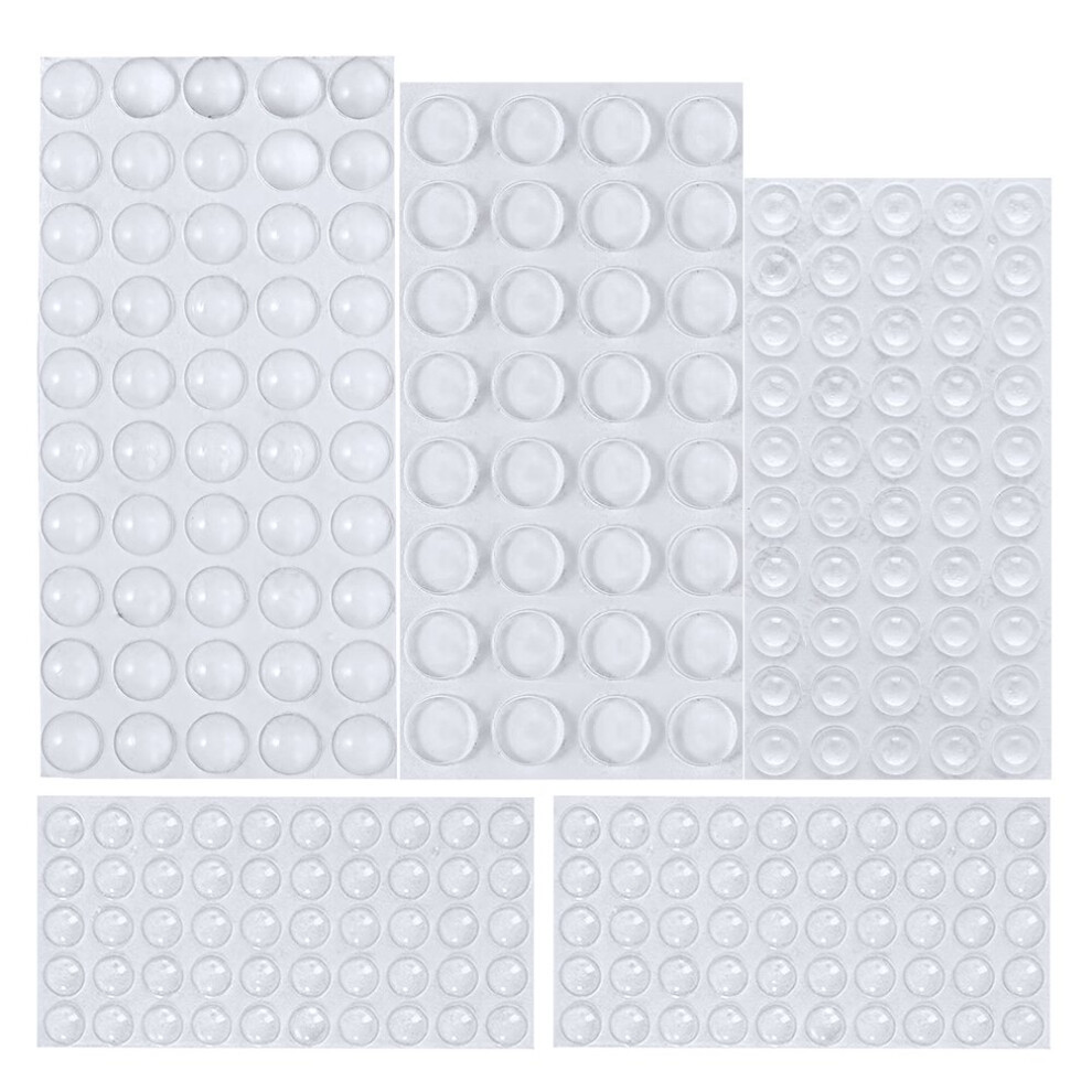 Rubber Feet 232 Pieces Clear Adhesive Bumper Pads Self Stick Furniture Bumpers Buffer Pads 4 Shapes For Doors Cabinets Drawers By Austor ?? Austor 601263548485