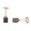 Bosch Dremel delar 2610024715 Brush-Spring Set 1