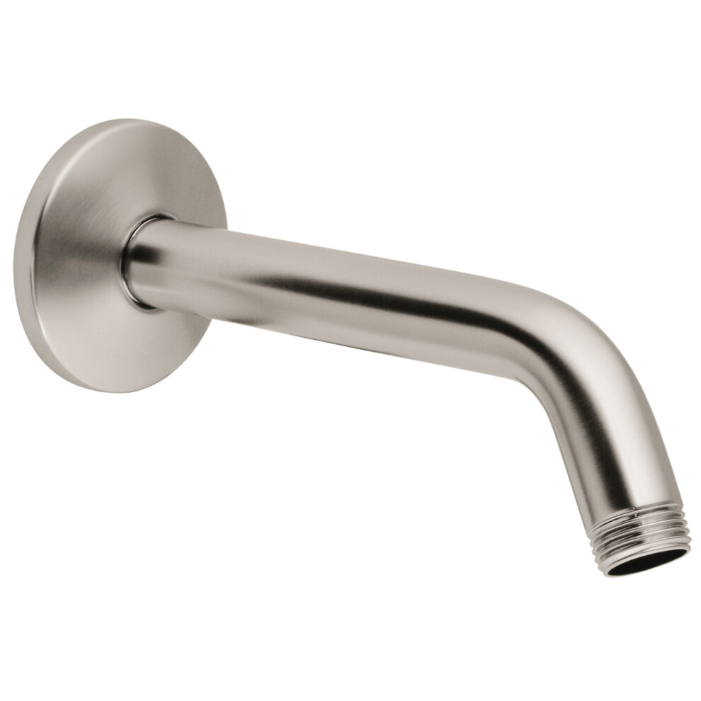 GROHE 27412EN0 Relexa 6 5/8 In. Tubular Shower Arm  Brushed Nickel Infinity Finish