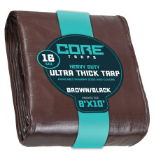 Core Tarps Extra Kraftig 16 Mil Tarp Täckning, Vattentät, UV-resistent, Riv- och Tålig, Poly Tarpaulin