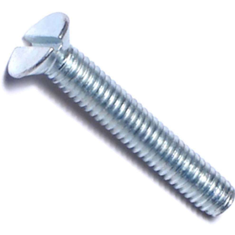 Hard-To-Find Fastener Slotted Flat Machine Screws 4Mm-0.70 X 25Mm Piece-15 014973271619