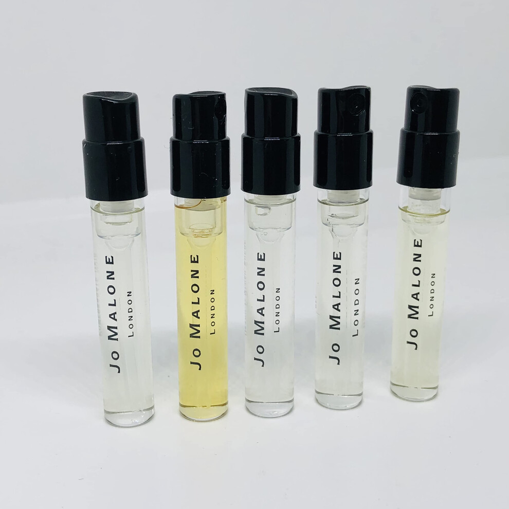 Jo Malone London Jo Malone Set 5 London Fragrance Sample Vials Different Scent 0.05Oz/ 1.5Ml Each