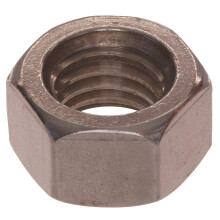 Hillman 2532 3/8-16 hvelykes rozsdamentes acl hatlap anya, 10 csomag