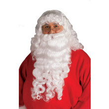 Rubie's Santa Beard and Wig Set White One Size