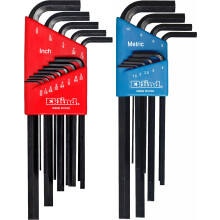 EKLIND 10222 Chave L Hex Allen Combo - Longa Polegada / MM (2 conjuntos 22pc)