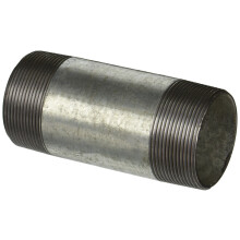 LDR Industries 301 2X5 pijpnippel 2 inch x 5 inch zwart