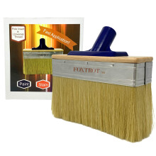 Foxtrot Deck pletb?rste 7-tommer plet-b?rster til tr? Professionel kvalitet Deck-stain applikator b?rste plet og forsegling Kalkvasket malerpense