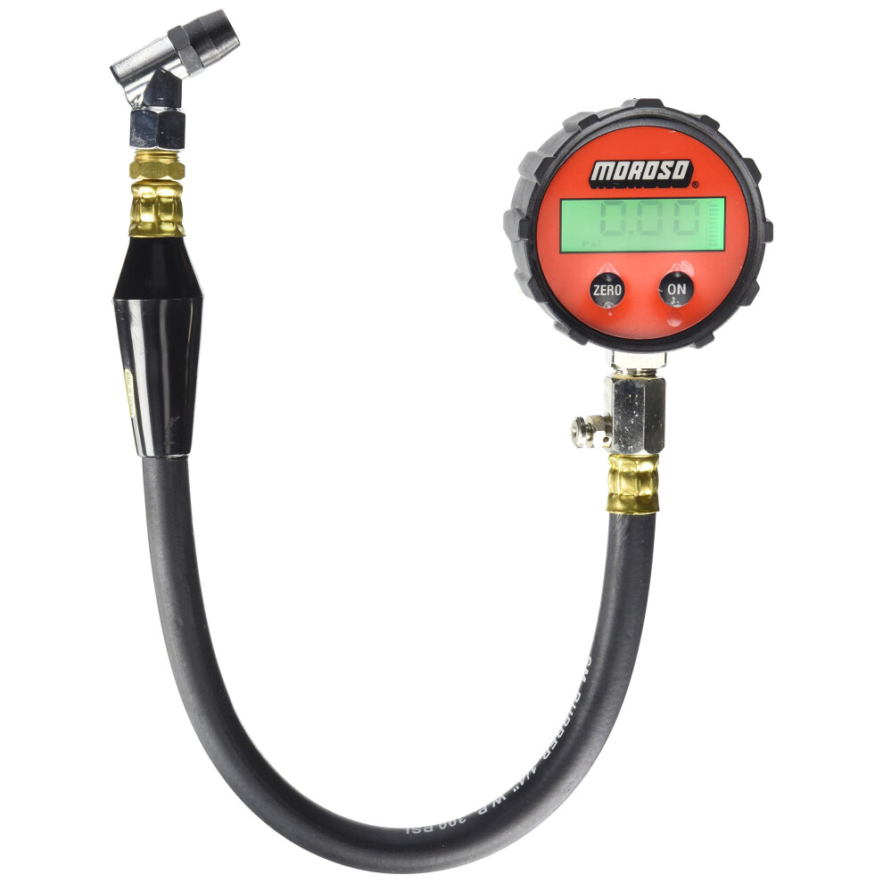 Moroso 89575 Digital Backlit Tire Pressure Gauge 0-60 Psi 084663895753