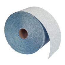 Norton 662611-49566 Dry Ice 2-3/4"""" x 25 Yards P80C Grit PSA Sanding Sheet Roll