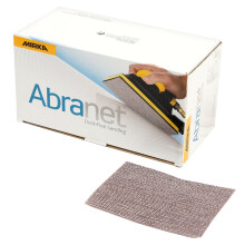 Mirka 9A-129-320 3 x 4-Inch 320 Grit Δίχτυ Σατινέ Σατινέ Φύλλα, Κουτί 50 Φύλλων