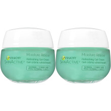 Garnier Moisture Rescue Verfrissende gel-cr?e voor normale/gecombineerde huid Olievrij 1,7 Oz (50 g) 2 stuks (verpakking kan vari?en)
