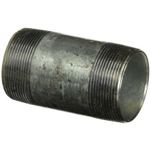 LDR Industries 301 2X4 pijpnippel 2 inch x 4 inch zwart