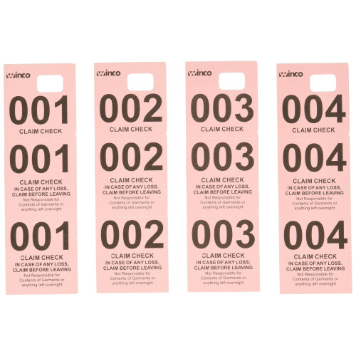 Winco Jas Ruiten Roze 500 Per Doos Medium