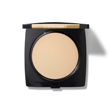 Lanc??e Dual Finish Powder Foundation - Buildable Sheer to Full Coverage Foundation - Natural Matte Finish - 340 Nu III Neutral