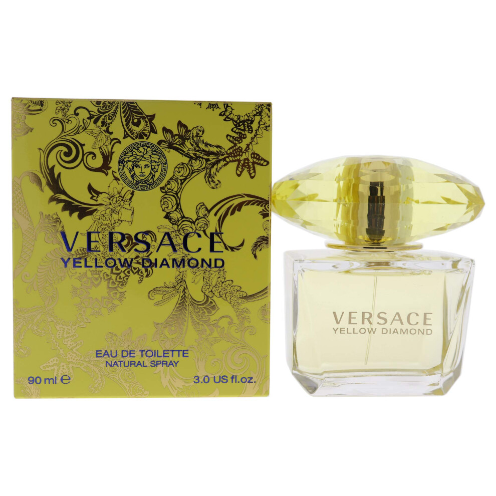 Versace Yellow Diamond Eau de Toilette Spray  3 Fluid Ounce