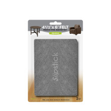 Slipstick Premium Wool Felt Sheet Furniture Pads/Floor Surface Protectors (6 Inch x 4-1/2 inch) Includes 2 Large Felt Pad Blankets with Self Stick Ba
