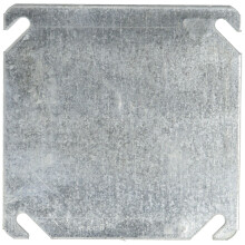 Raco Hubbell-Raco 8752-5 Flat Blank Square Cover 4-Inch
