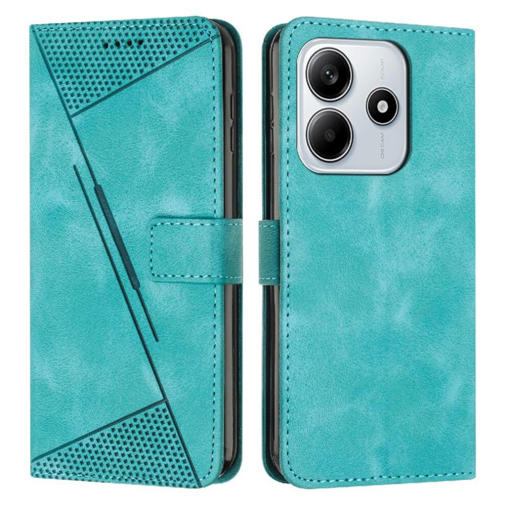 (Green) Flip Case For Xiaomi Redmi Note 14 4G Wallet Pu Leather Card Insertion Kickstand Green 764544197090