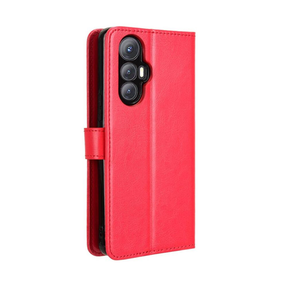 (Red) Case For Xiaomi Mi Note 14 4G Card Holder Kickstand Cover Red 764544197649