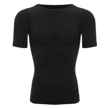(schwarz -L) Männer Kompressionsshirt Unterhemd Schlankheitsunterwäsche Sommer Tank Tops Trainingsweste Bauch
