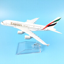 (039) Flugzeugmodell der Fluggesellschaft der Vereinigten Arabischen Emirate, Airbus A380, Druckguss-Modellflugzeug,