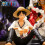 One Piece Ruffy Sitzposition PVC-Actionfigur, 12 cm – Sammlungsstatue, Ohne Box 4