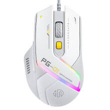 (PG1)Inphic PG1 Wired Gaming Mouse RGB-Beleuchtungseffekt Ergonomische Home-Office-Maus für Desktop-Computer