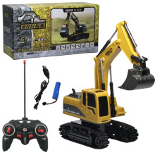 (6CH Bagger)RC Bagger Dumper Auto 2,4G Fernbedienung Engineering Fahrzeug Crawler Lkw Bulldozer Spielzeug