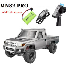 (MN82 PRO Silber) 1:12 RC-AUTO MN82 PRO 2,4 G 4WD Off-Road-Crawler-Car-Pick-up-Truck im Originalmaßstab.