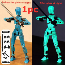 (Nachtleuchten) 3D-gedruckte, mehrgelenkige, bewegliche Shapeshift-Roboter-Actionfigur mit voller Beweglichkeit