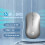 (Silber)HP DM10 Wireless Bluetooth Dual-Mode-Maus Business Office Wireless Mouse Apple Notebook Micro 2