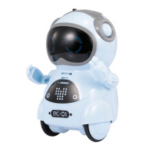 (939A Blau) 939A Taschenroboter, der spricht, interaktiven Dialog, Spracherkennung, Aufnahme, Singen,