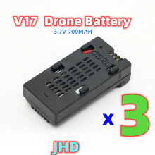 (V17 Batterie 3PCS) JHD Orignal 4DRC V17 Flugzeug Batterie Für Original 4D-V17 4DRC Flugzeug Zubehör