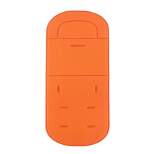 (Orange)Kinderwagen-Sitzkissen, Kinder-Kinderwagen-Autowagen, Hochstuhl-Sitzwagen, weiche Matratze, Kinderwagen-Kissenauflage,