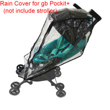 (voor Pockit Plus)1:1 Aangepaste kinderwagenaccessoires Regenjas Regenhoes voor GB Pockit, GB Pockit