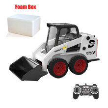 (E594-Schaumstoffbox) RC-Bagger Double E E594 1:14 2,4 G ferngesteuerter LKW-Sliplader-Grabschaufel