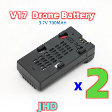 (V17 Batterie 2PCS) JHD Orignal 4DRC V17 Flugzeug Batterie Für Original 4D-V17 4DRC Flugzeug Zubehör