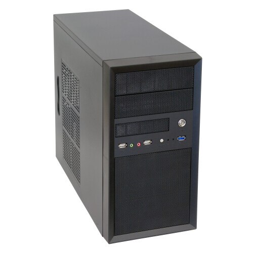 Chieftec Mesh Series CT-01B - Mini-tour - Micro ATX - Pas d'alimentation - USB/Audio 2