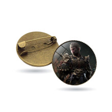 (Style 1) broche en métal du mythe noir Wu Kong, pendentif pour vêtements, Collection de cadeaux périphériques