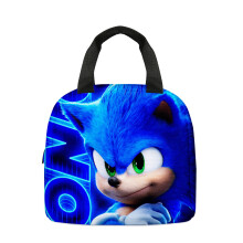 (Style D) Sonic le sac à déjeuner hérisson mode classique pratique étudiant enfants boîte à déjeuner